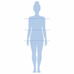 Rectangle body type silhouette