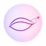 An abstract eye shape with an angled arrow indicating canthal tilt at the outer corner
